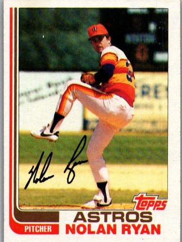 1982 topps nolan - topps, ryan