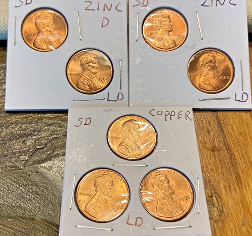 1982 lincoln cent - lincoln,